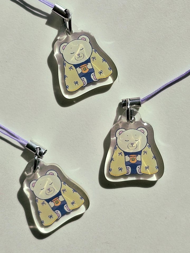 Bear Who Is Going To Be Okay: Phone Charm product image (1)
