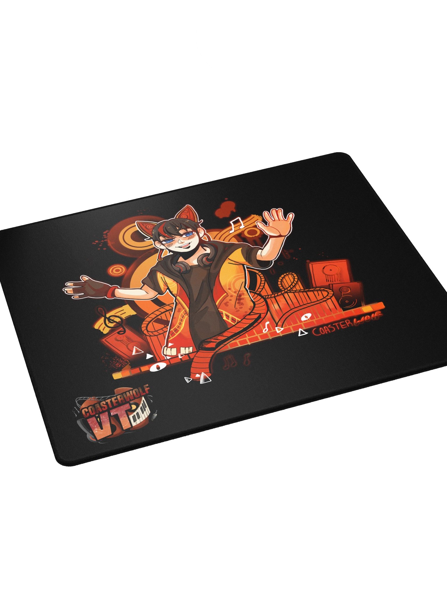 Coaster metro thrill vibes gaming mouse pad product image (3)