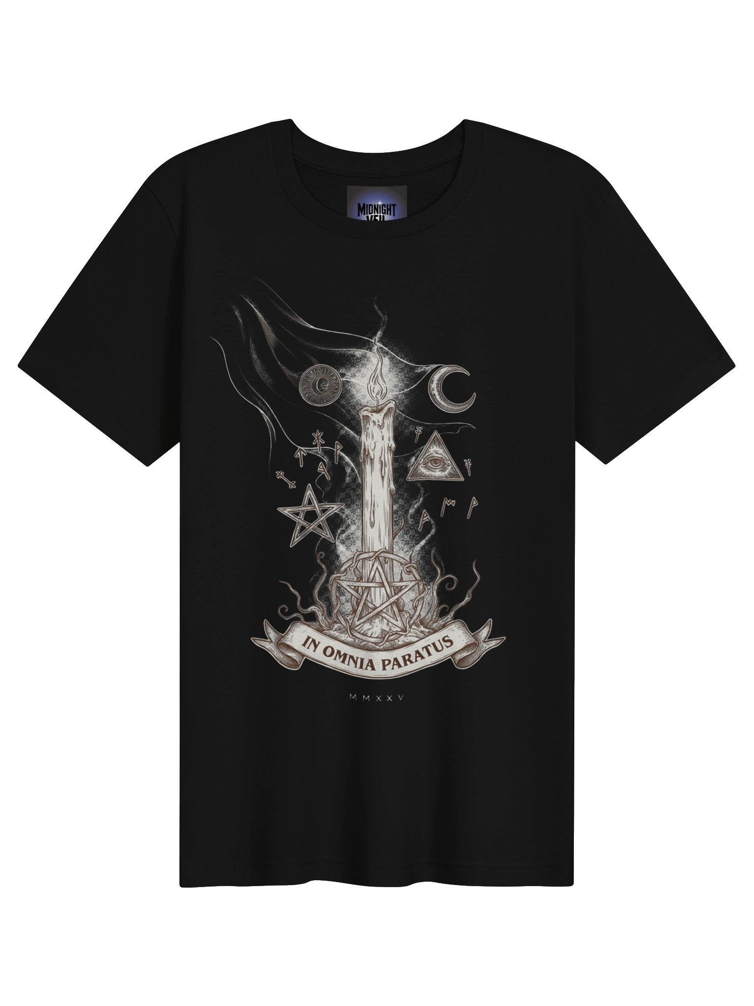 Midnight Veil In Omnia Paratus T-Shirt product image (2)