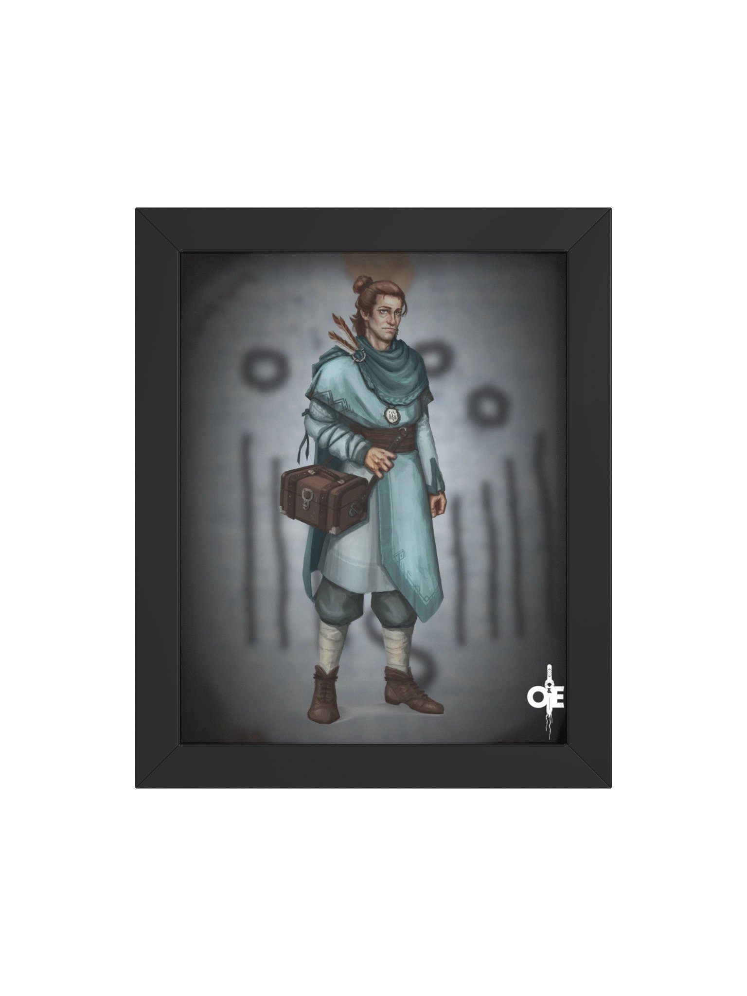 Solus the Healer Framed 8x10" Print product image (4)