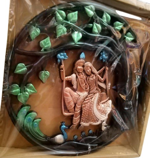 RADHA KRISHNA WALL SET FRAME product image (1)