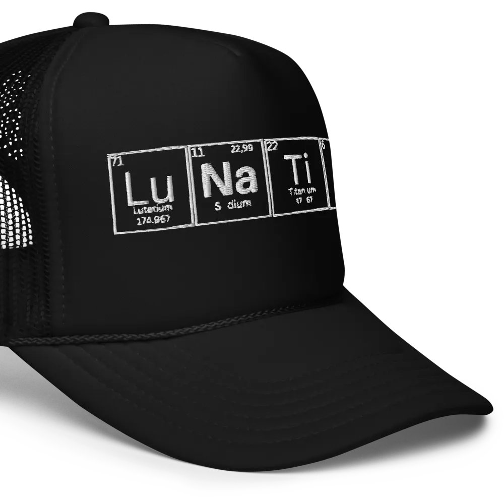 Lunatic Periodic Table Trucker Hat product image (7)