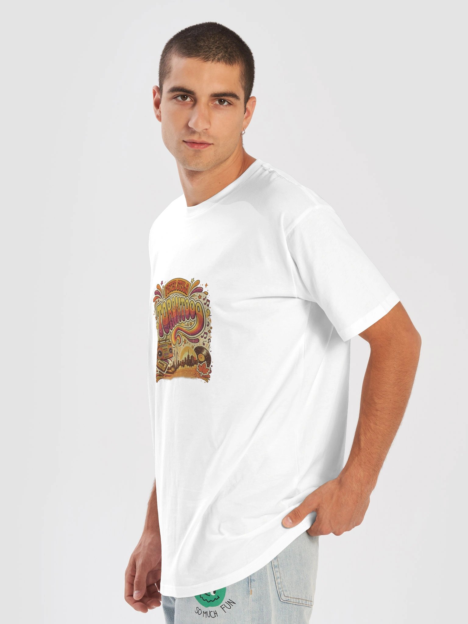 TORONTOOO — Essential Tee (White) product image (7)