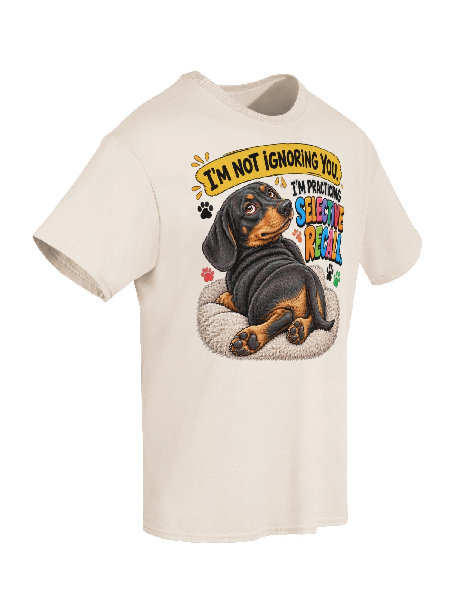 I'm Not Ignoring You – Selective Recall Funny Dog T-Shirt product image (6)