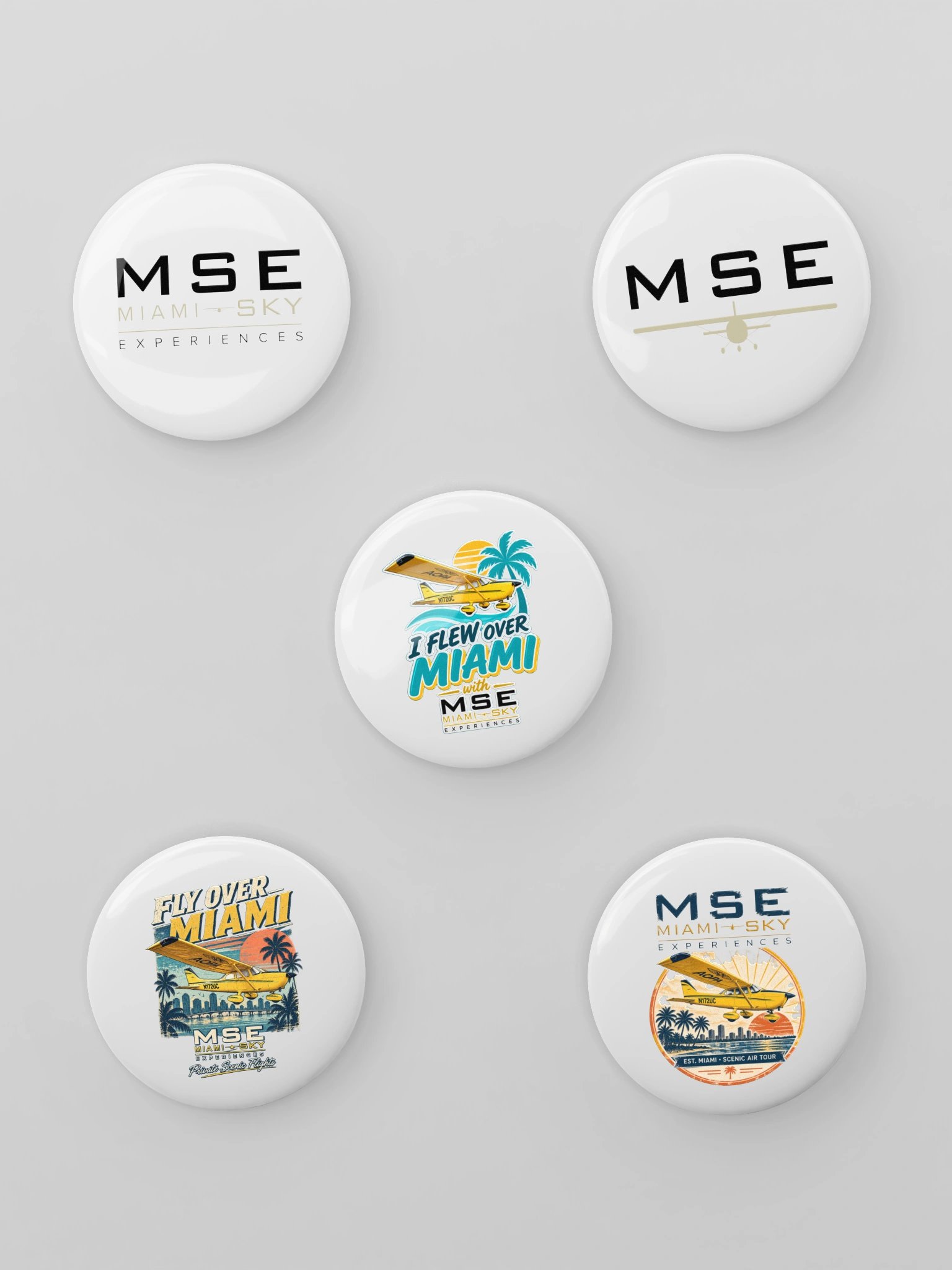 MSE Aviation Button Set — Miami Collection product image (2)