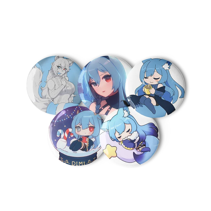 5 Dimi Pins Set product image (3)