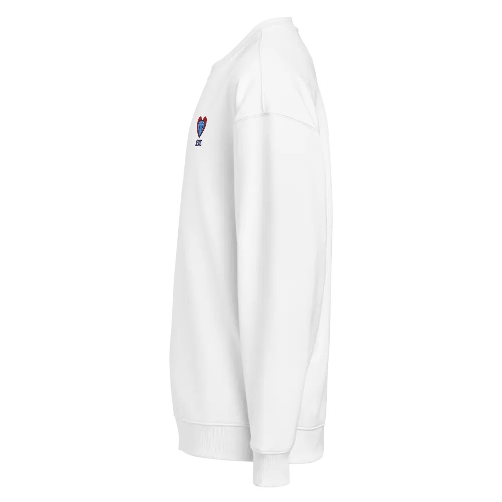 Jesus heart diamond Embroidered Unisex product image (3)
