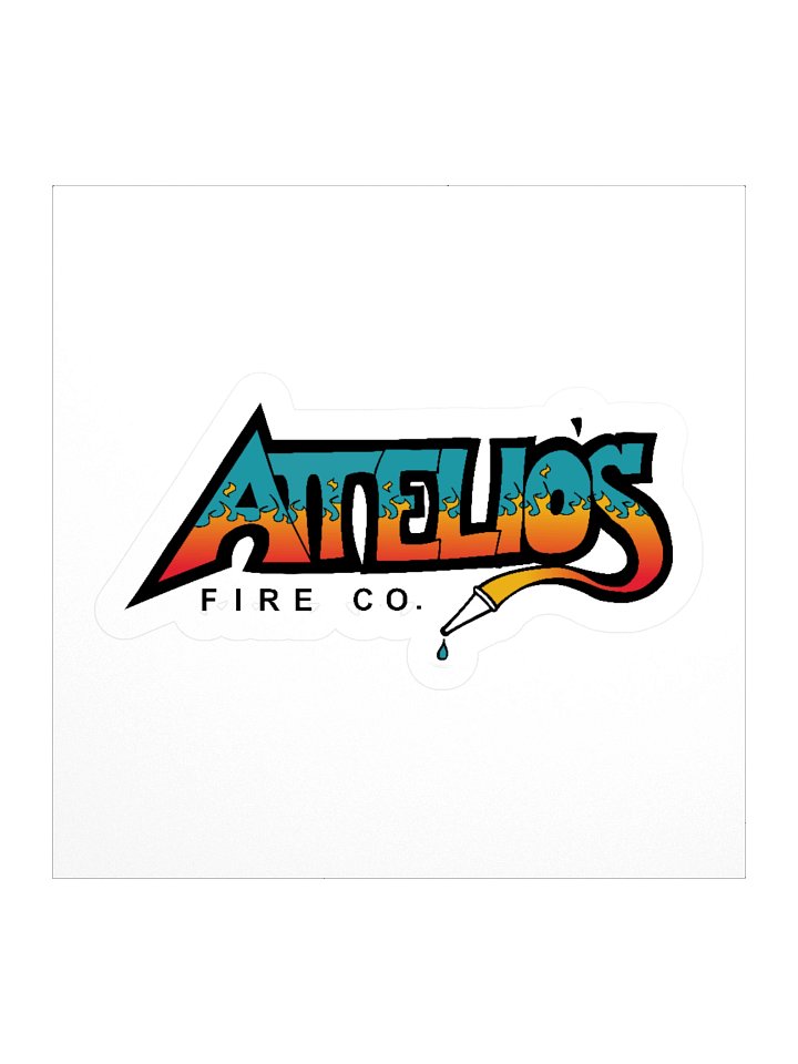 Attelio's Fire Co. Stickers product image (1)