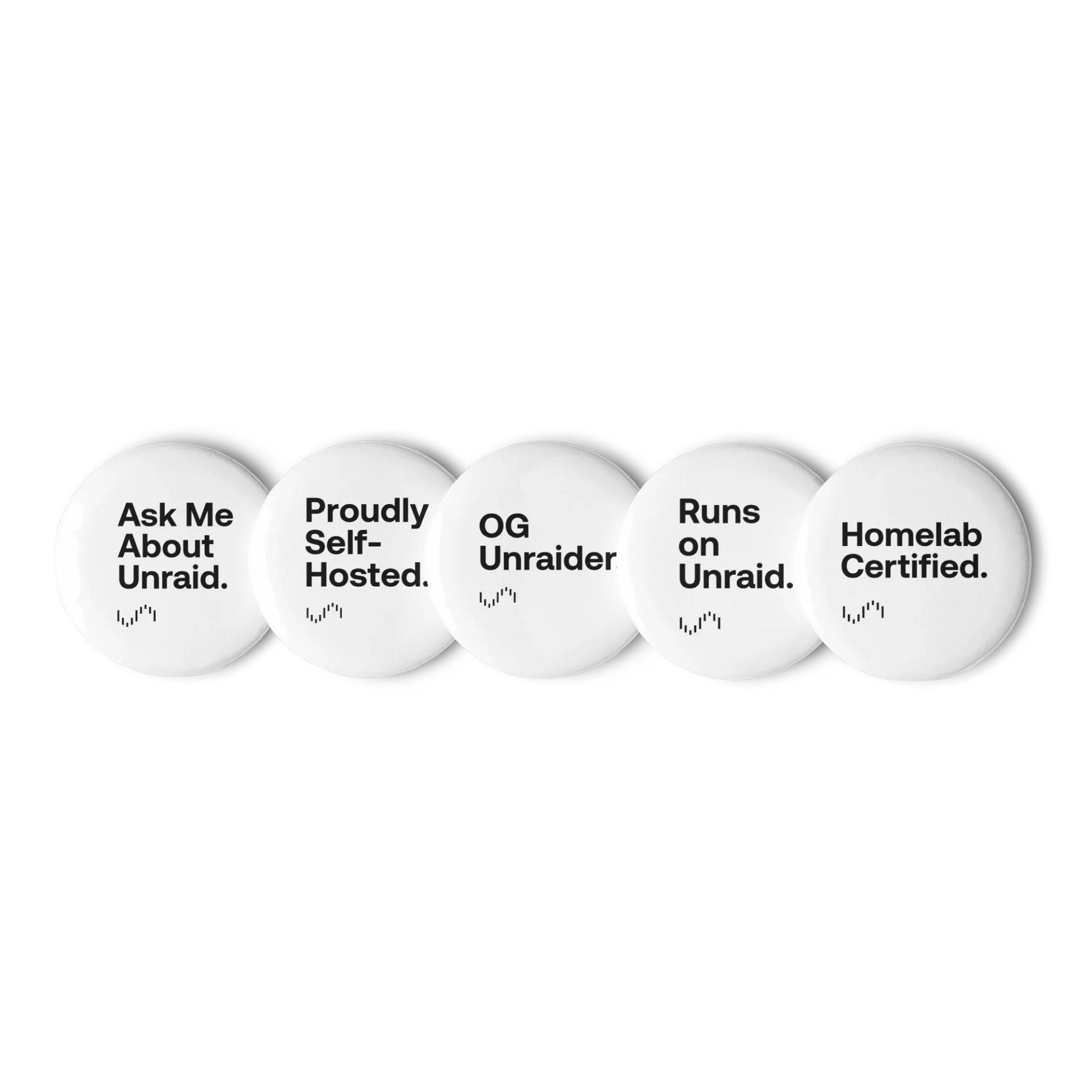 Certified Unraider Pin Collection product image (1)