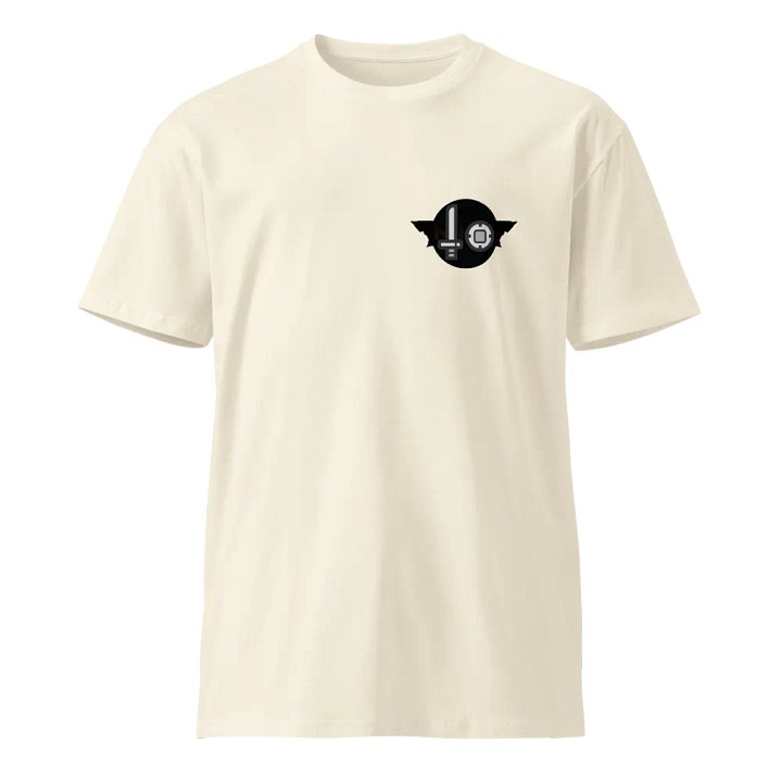 I'm A Sword And Shield Main MHN Emblem Unisex T-Shirt White/Natural product image (1)