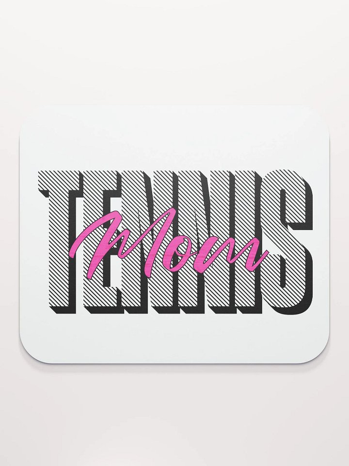 Tennis Mom Trendy Mouse Pad product image (2)