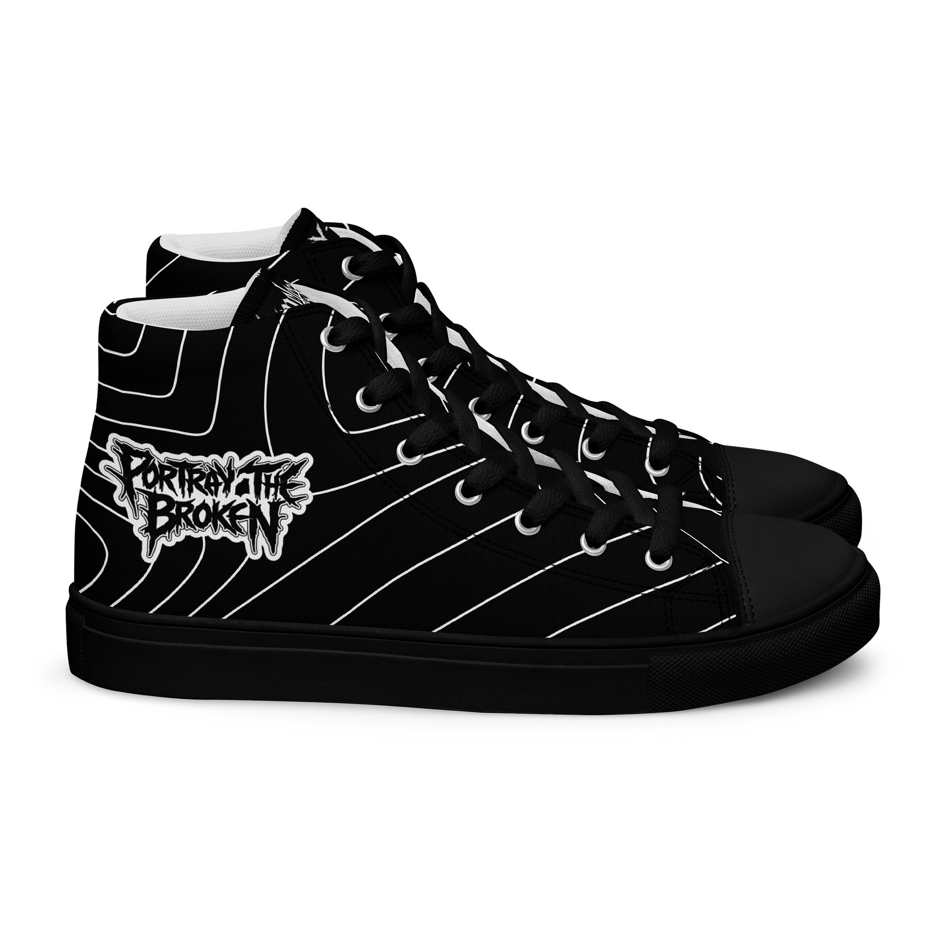 Portray the Broken High Top Shoes product image (2)