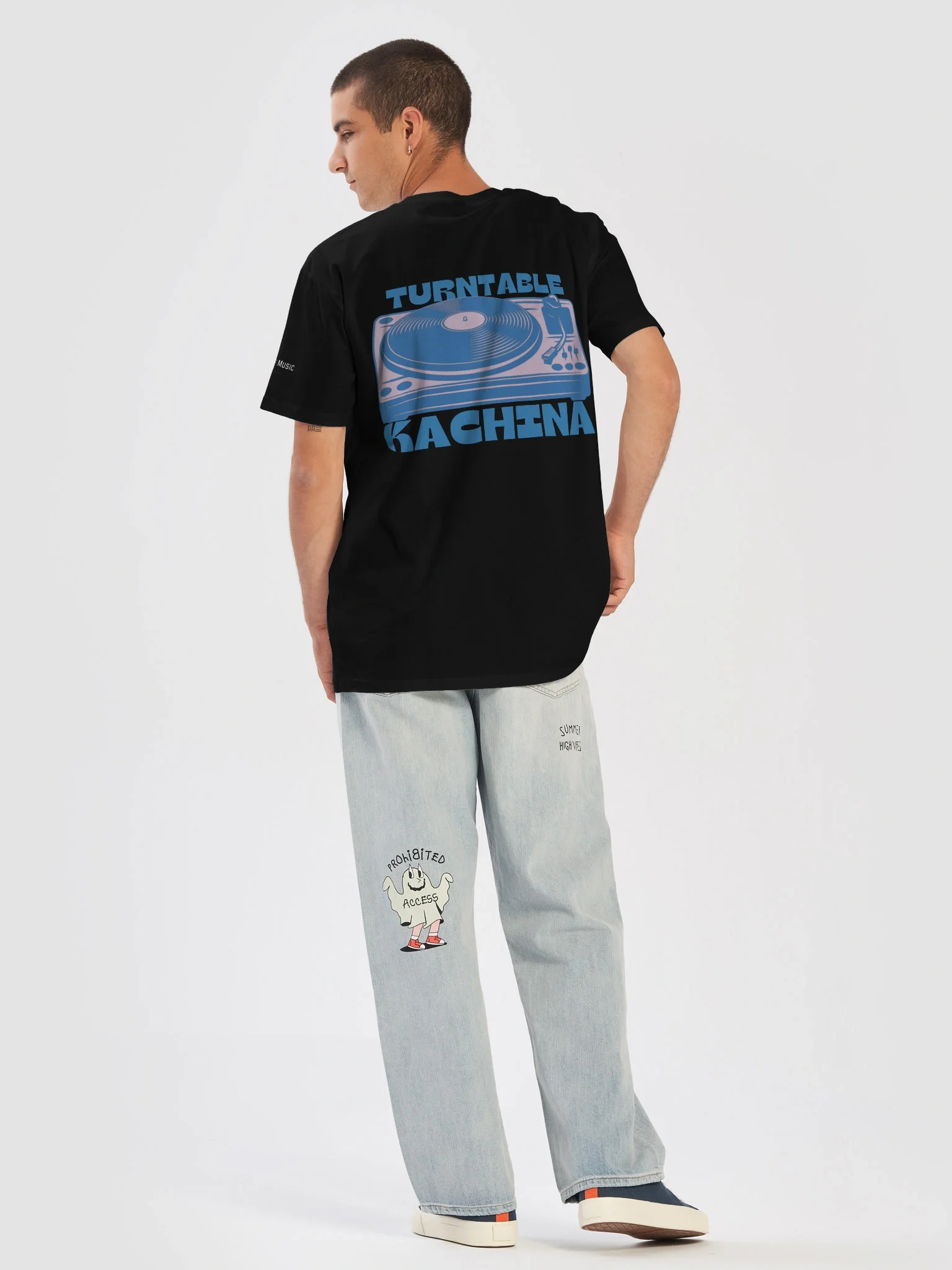 Turntable Kachina Grand Canyon Blueberry T-shirt — view 2
