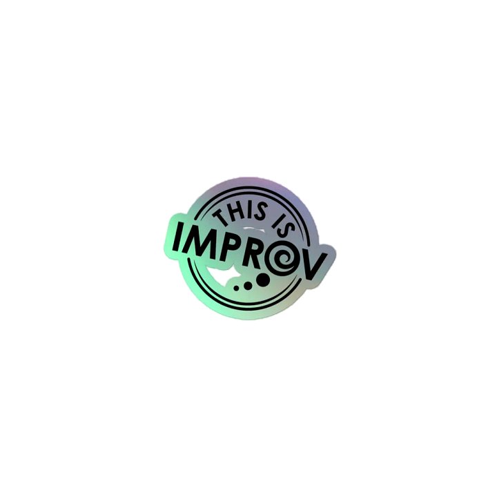 This Is Improv Sticker product image (1)