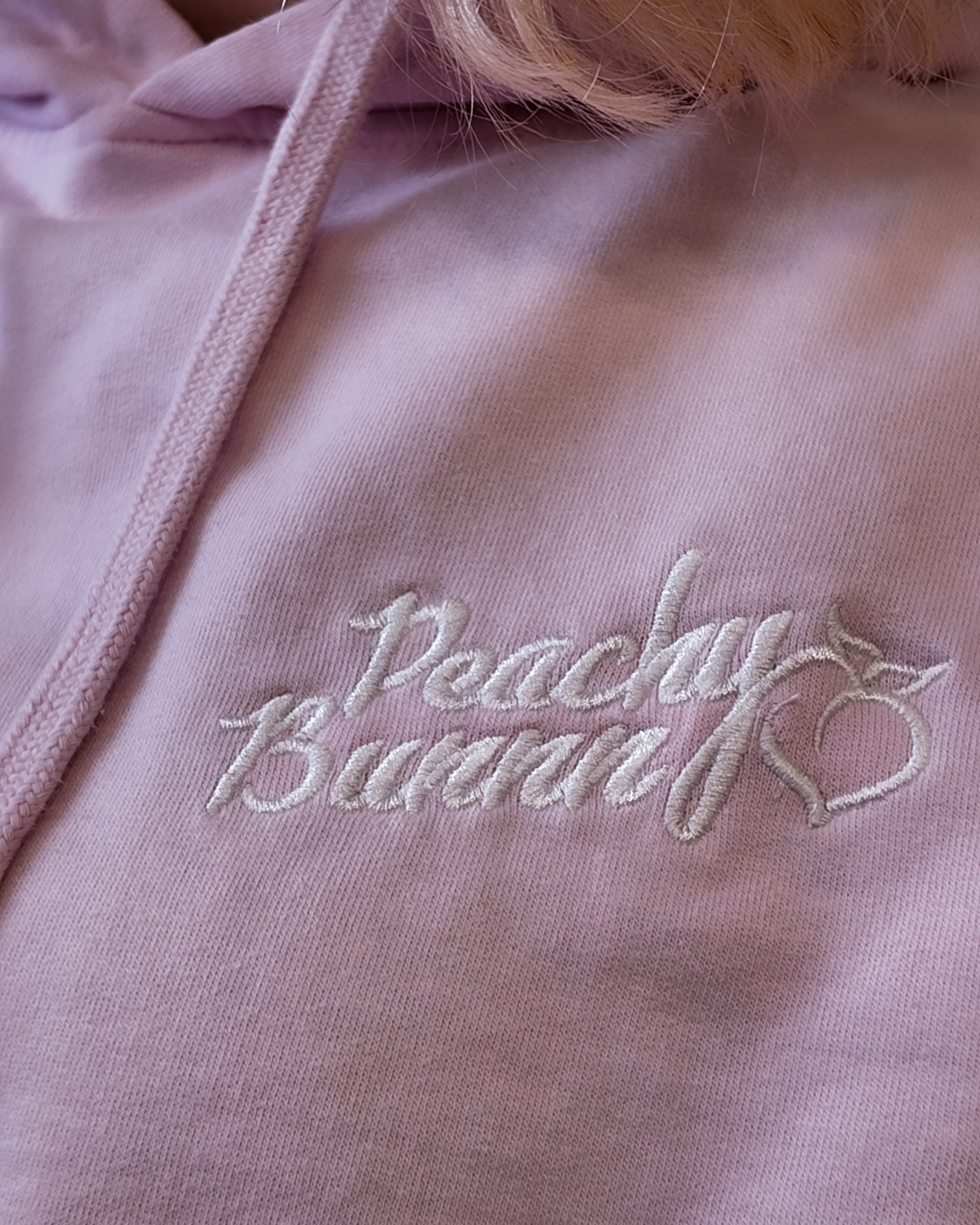 Embroidered Peachybunnn Hoodie product image (2)
