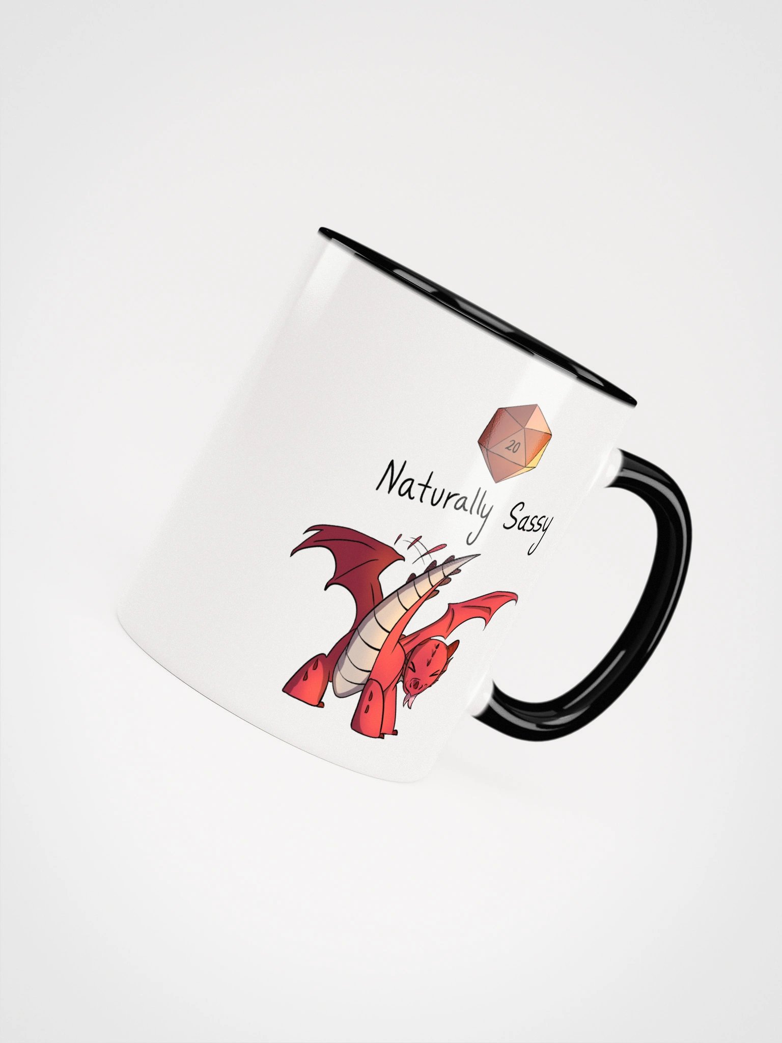'Naturally Sassy' Dragon Mug product image (16)