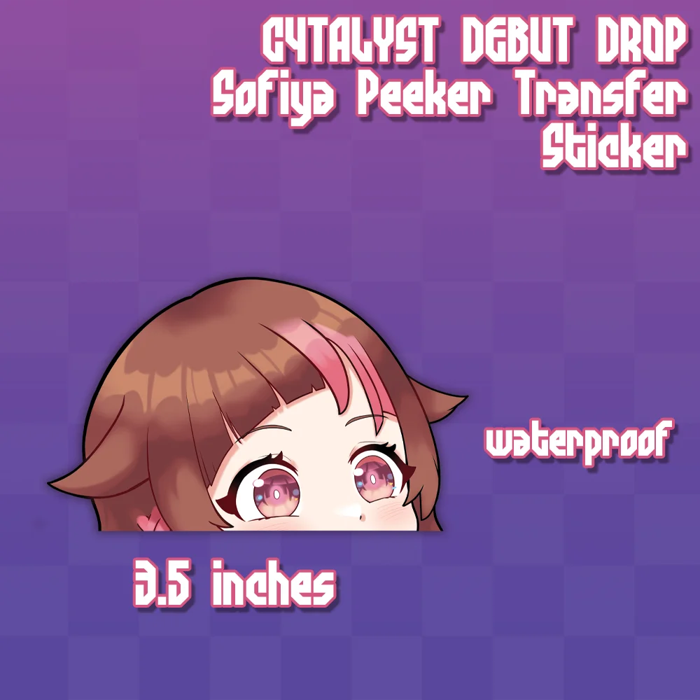 C4TALYST Peeker Sticker [PREORDER] product image (5)