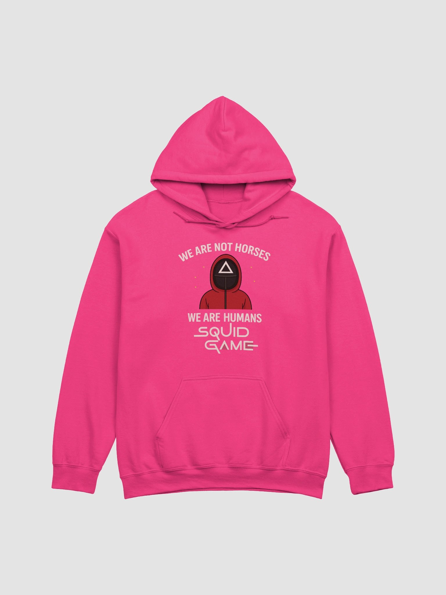 We Are Not Horses | Player 456 Merch Hoodie product image (2)