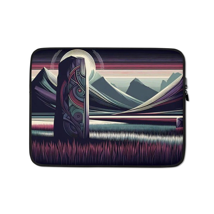 Strange Monolith - 9 Laptop Sleeve product image (1)