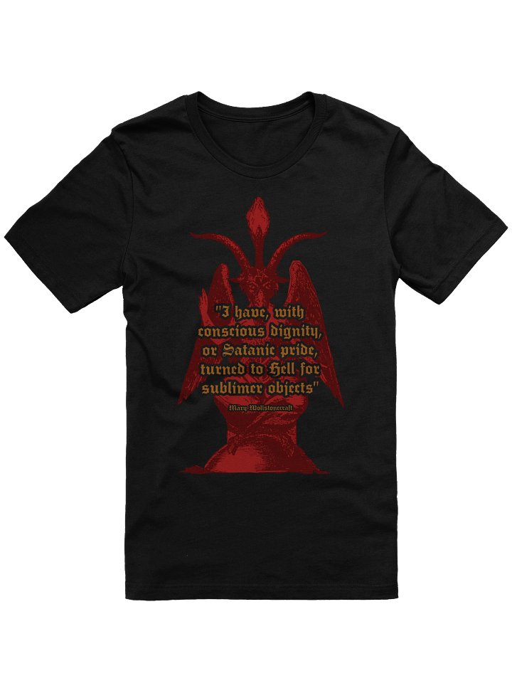 Satanic Pride Wollstonecraft Quote Tee product image (1)