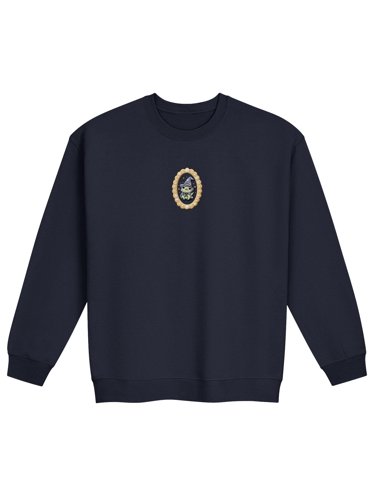 Embroidered Frog Wizard Sweatshirt product image (1)