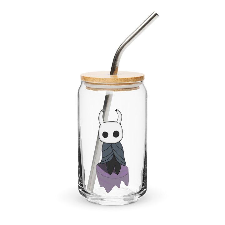 Hollow knight drinking glass product image (2)