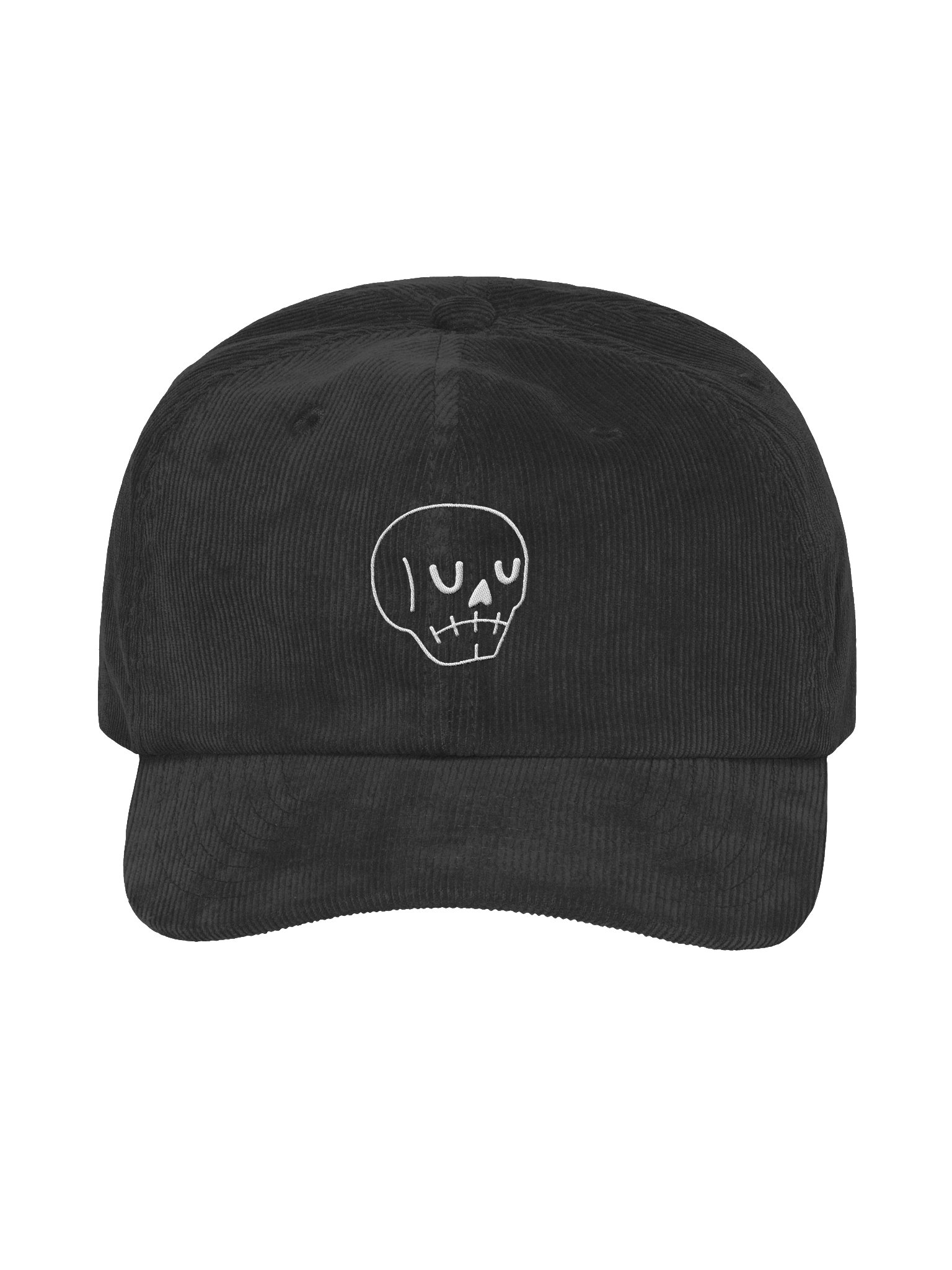 Skull Corduroy Dad Hat product image (1)