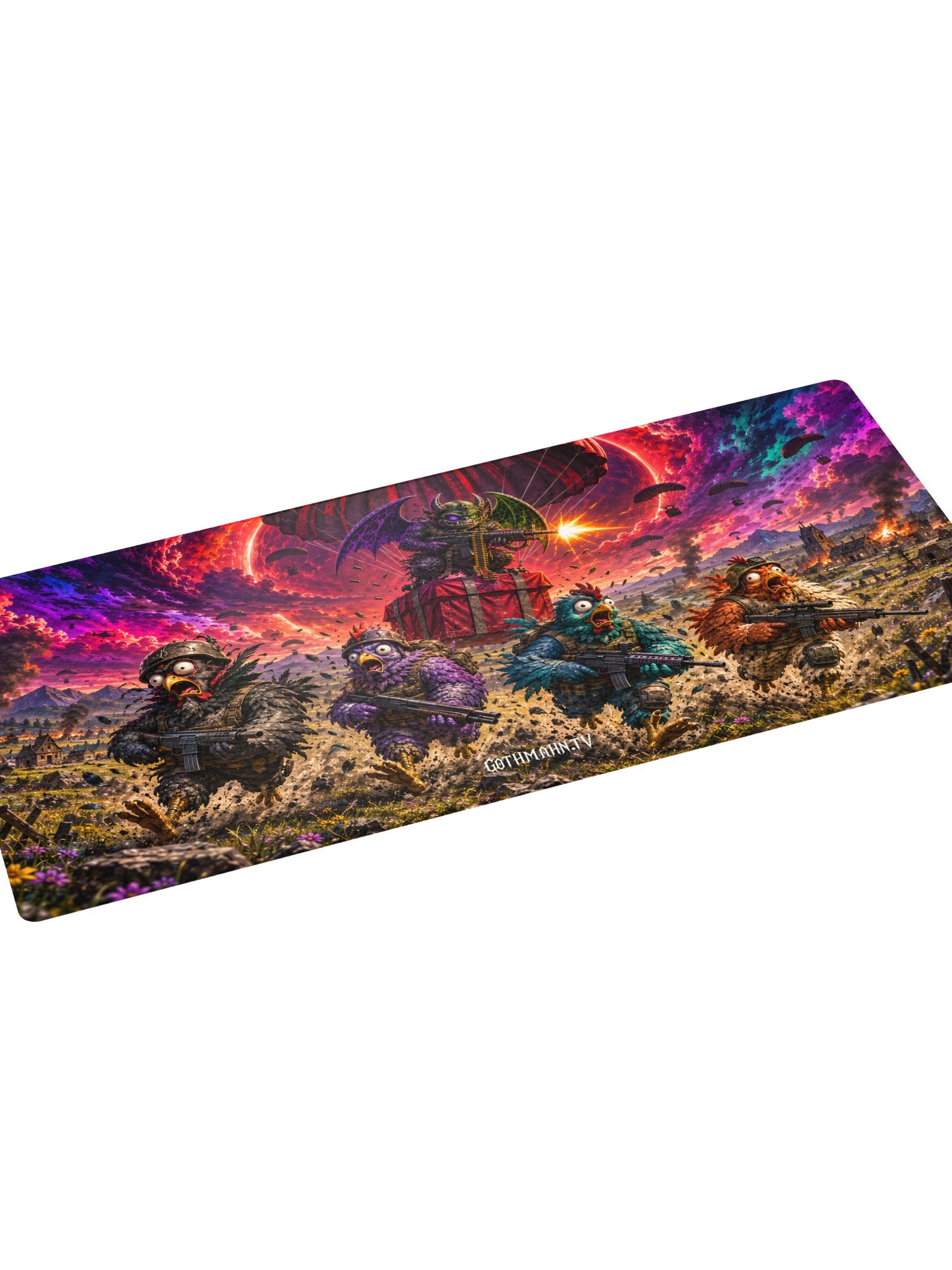 Gothmahn’s Special Delivery — XL Gaming Mouse Pad product image (3)