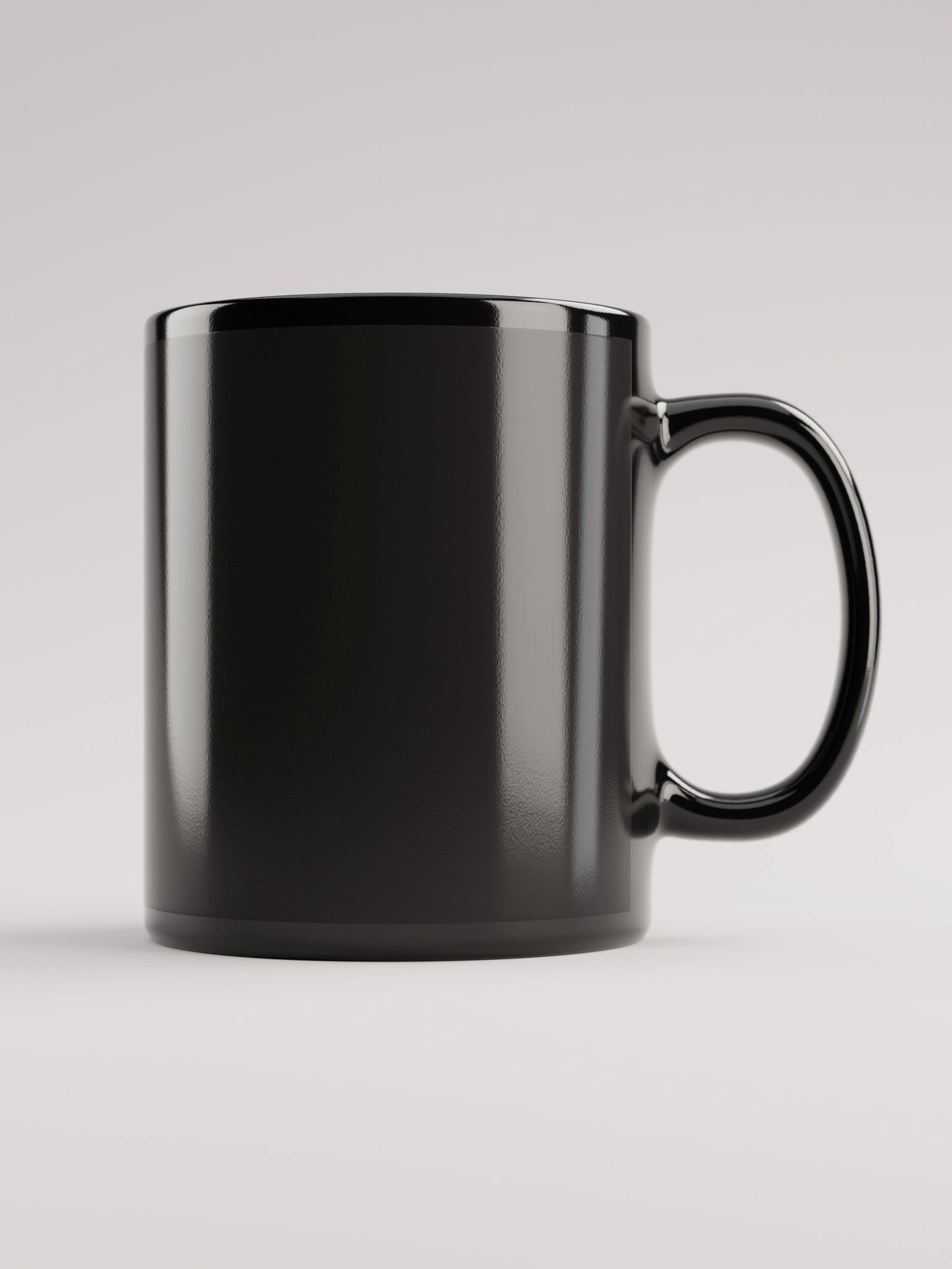 Monumental Experience Black Glossy Mug product image (3)