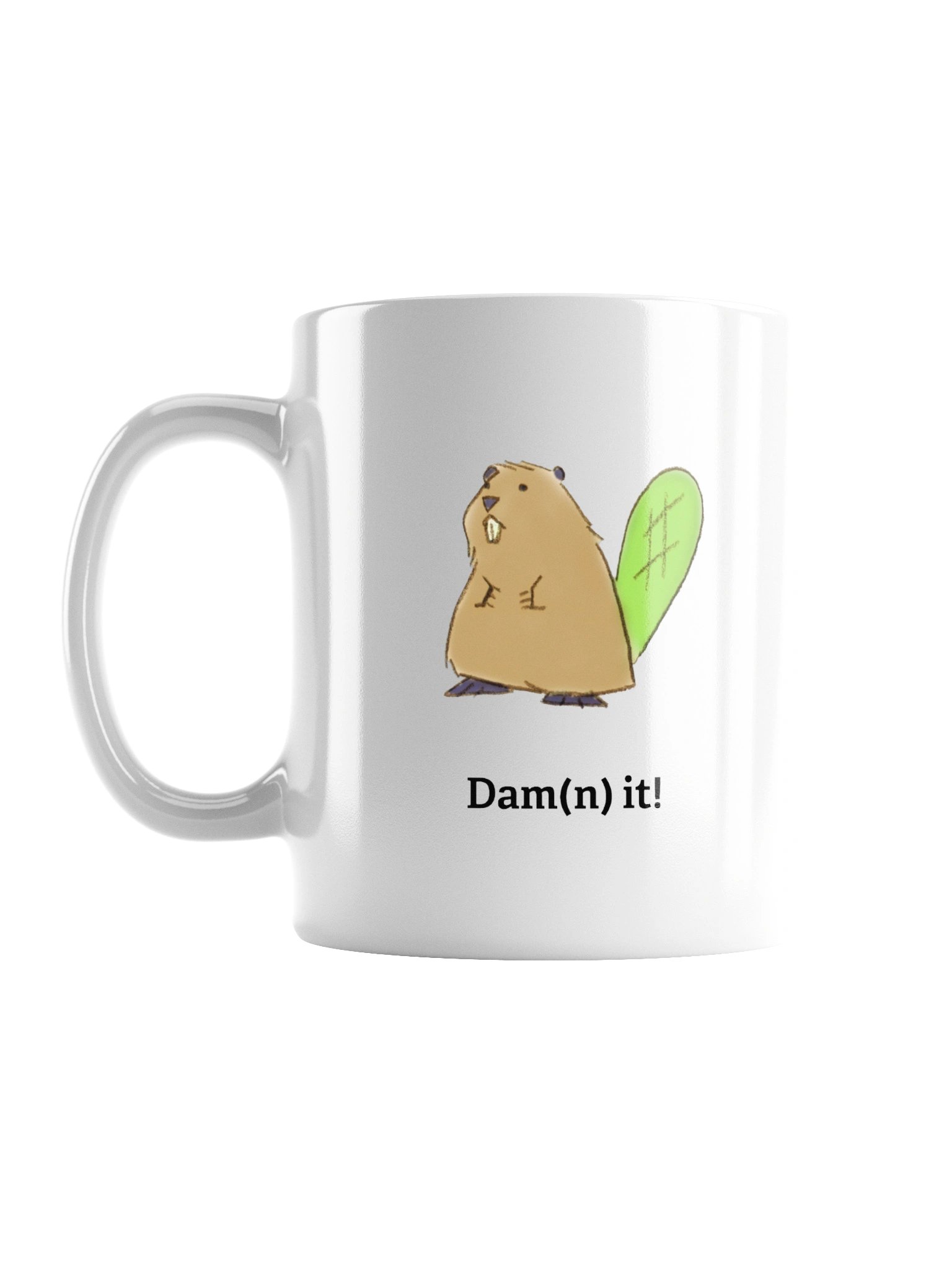 Beave Dam(n) It Coffee Mug product image (1)