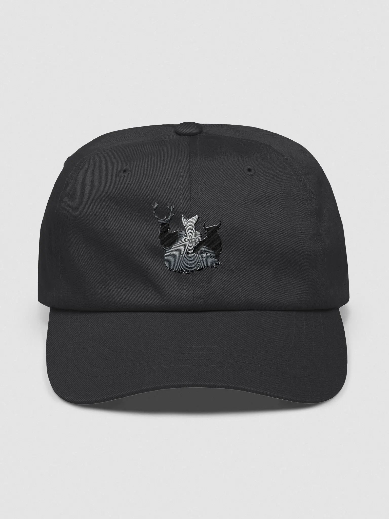 Stag Vixen and Bull Hypno design hat Embroidered product image (3)
