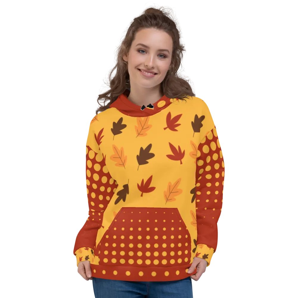 Ochre Leaf Hoodie product image (4)