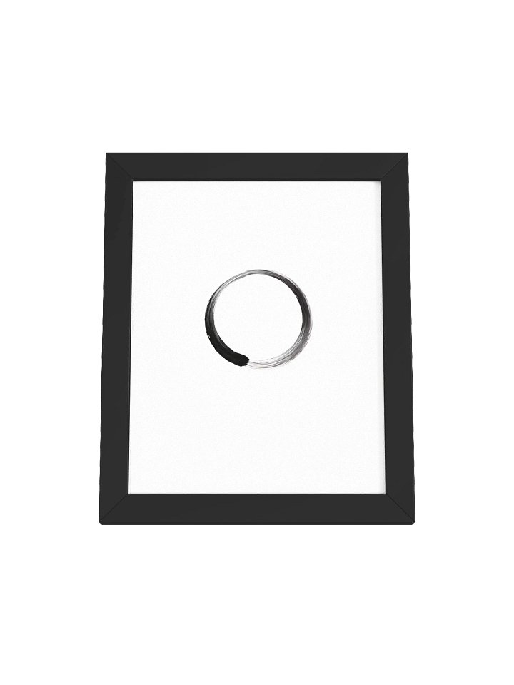Enso Circle Zen Frame for Nichiren Buddhism Practice product image (3)
