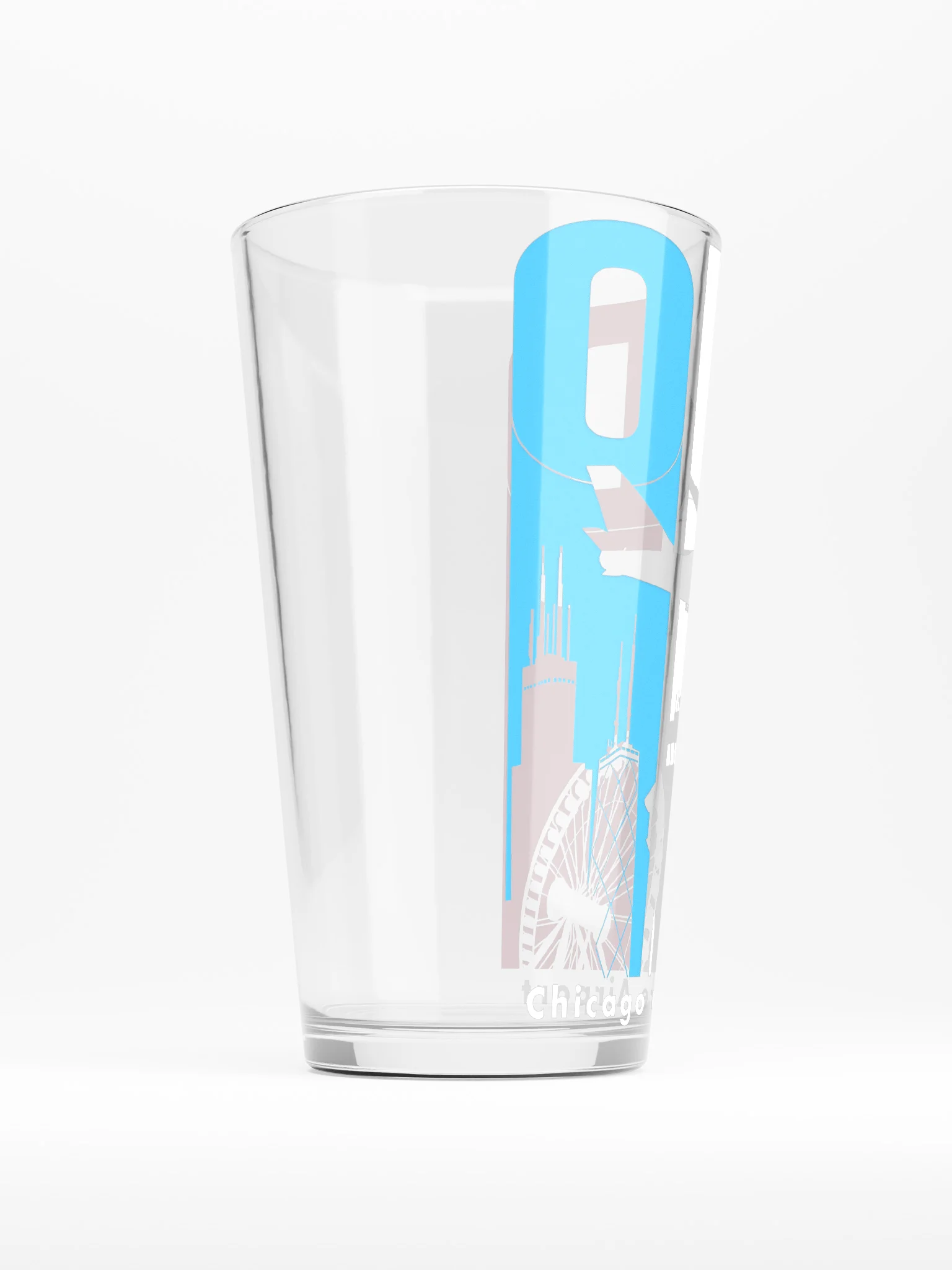 Icons of Chicago Pint Glass product image (2)