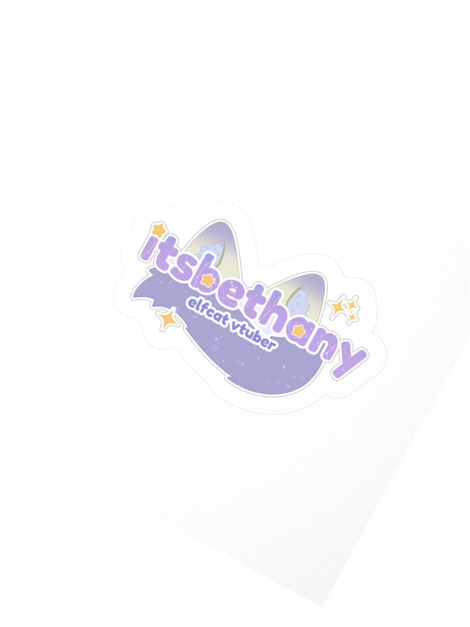 Vtuber Beth Logo Sticker product image (2)