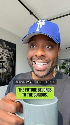 @ryanleslie be knowing…The Future Belongs To The Curious. Shout to @techishpod @pocintech for drawing out this gem! 💎 #staycu...