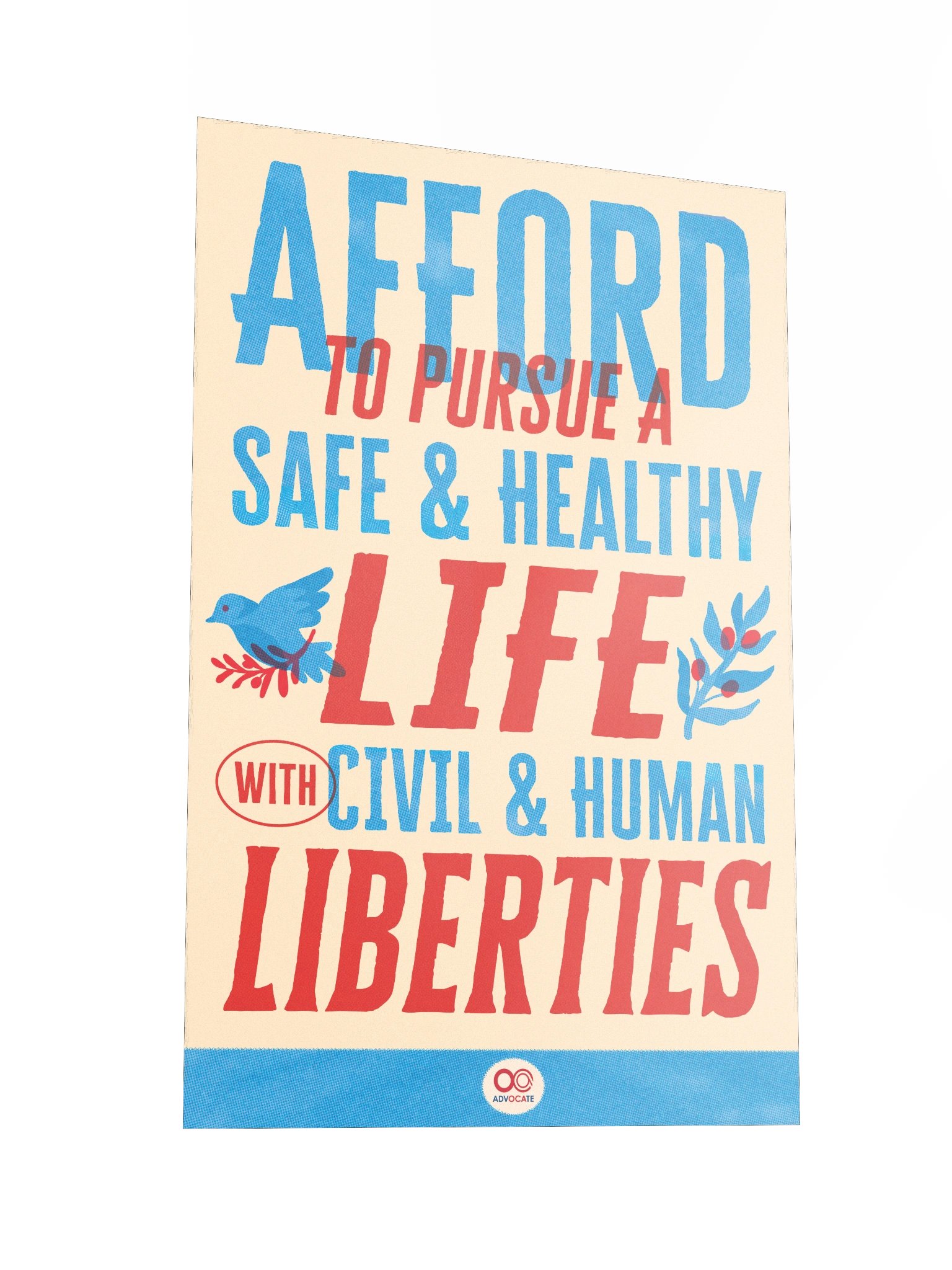 Affordability Poster (Blue Version) product image (2)