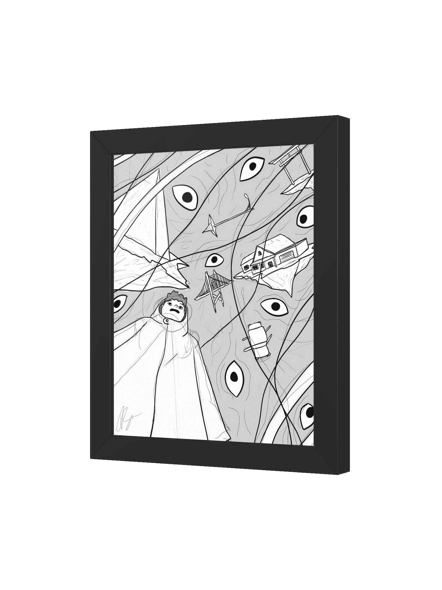 Lost — Framed Print product image (3)