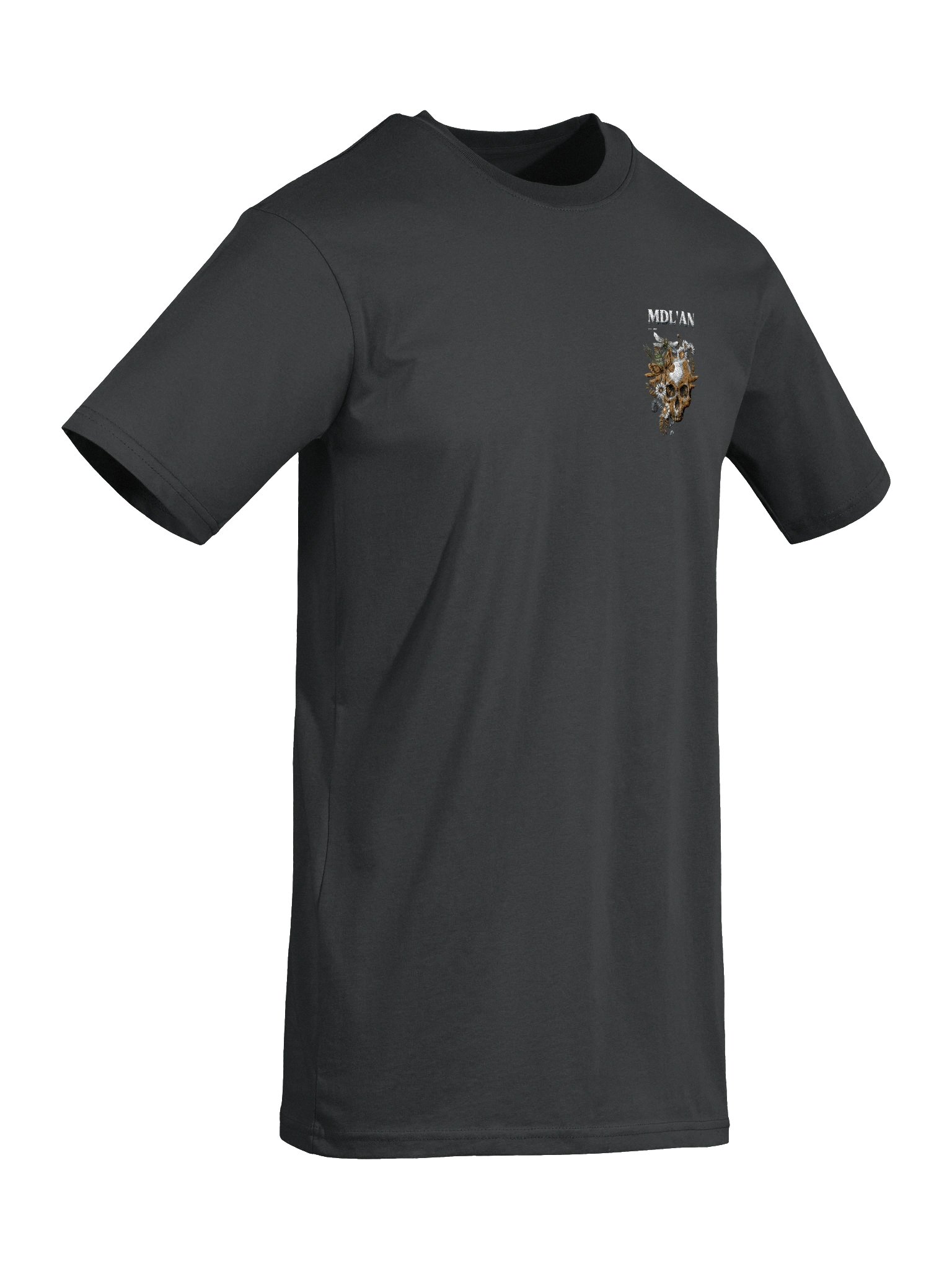 MDL’AN Embroidered Tee – Botanical Skull Edition product image (46)