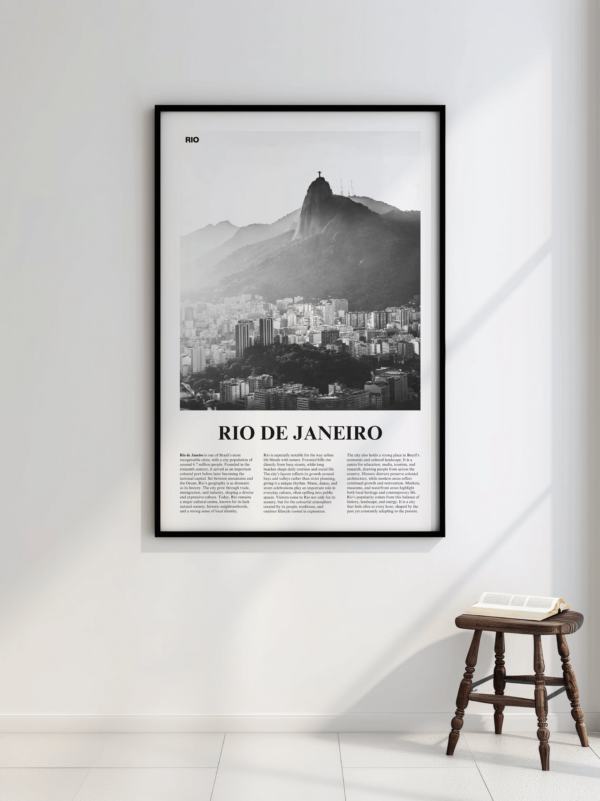 Rio de Janeiro 02 Newspaper Poster product image (2)
