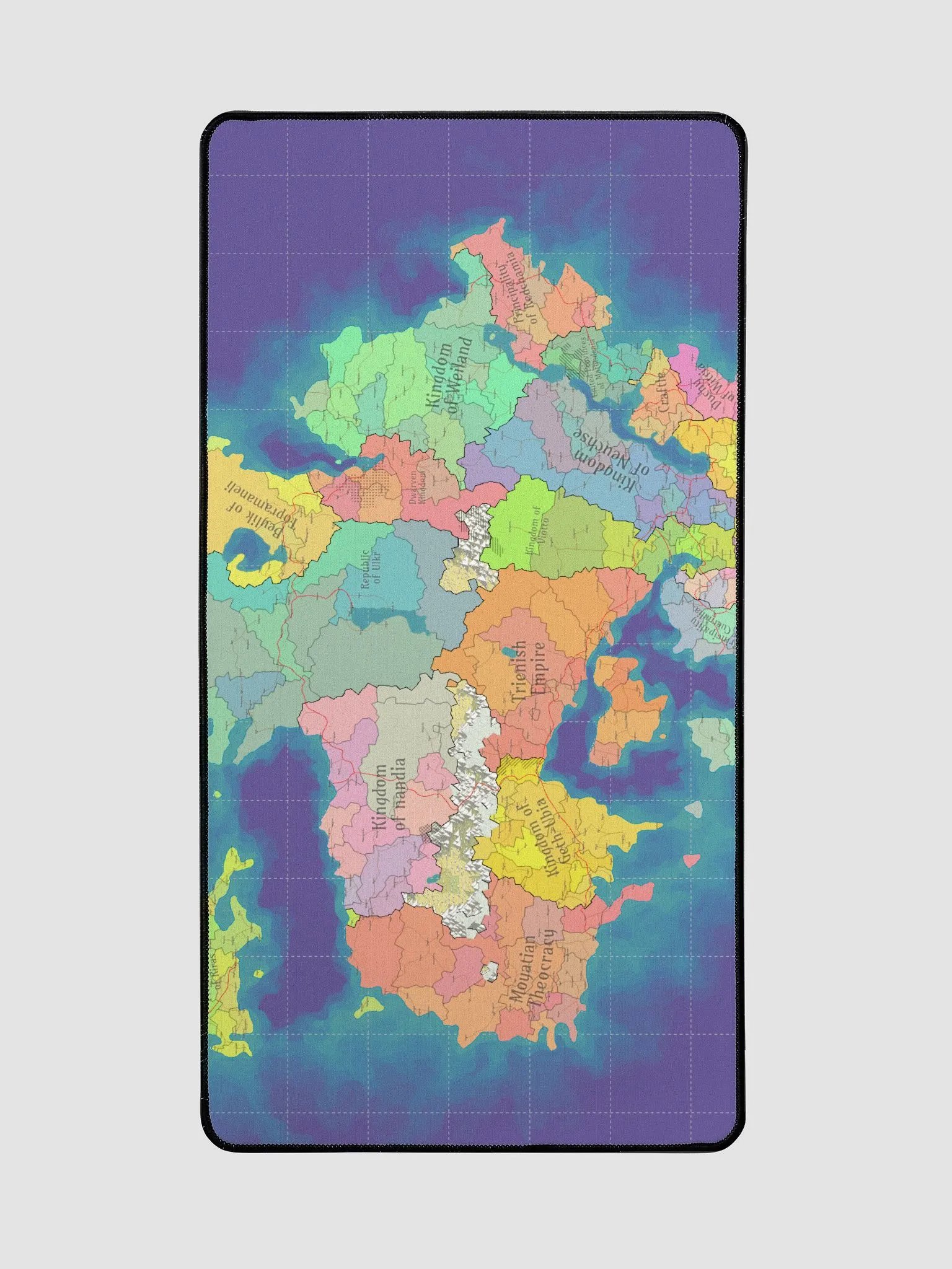 Map mouse pad product image (2)