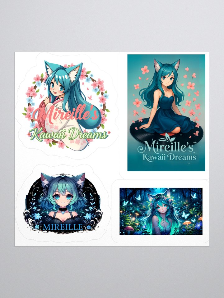 Mireille Cut Sticker Set product image (3)