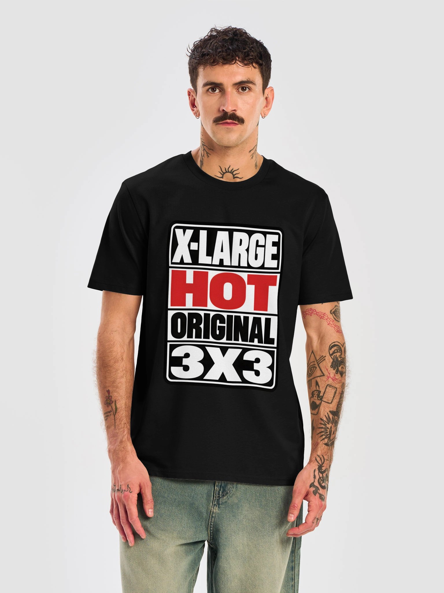 X-LARGE HOT 3X3 Graphic Tee product image (5)