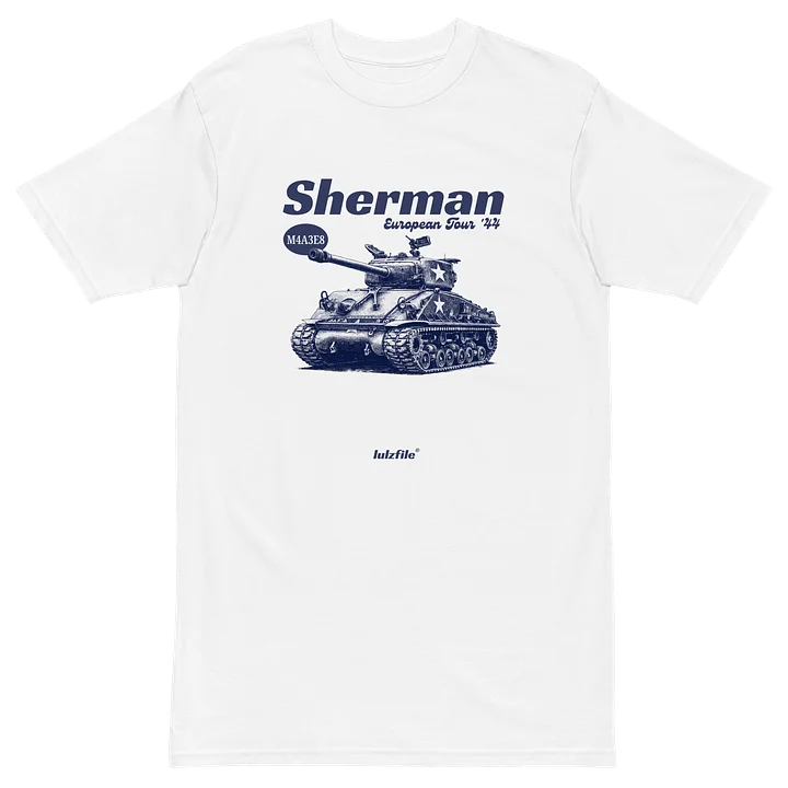 SHERMAN: The '44 European Tour – Heavyweight Garment-Dye Tee product image (2)