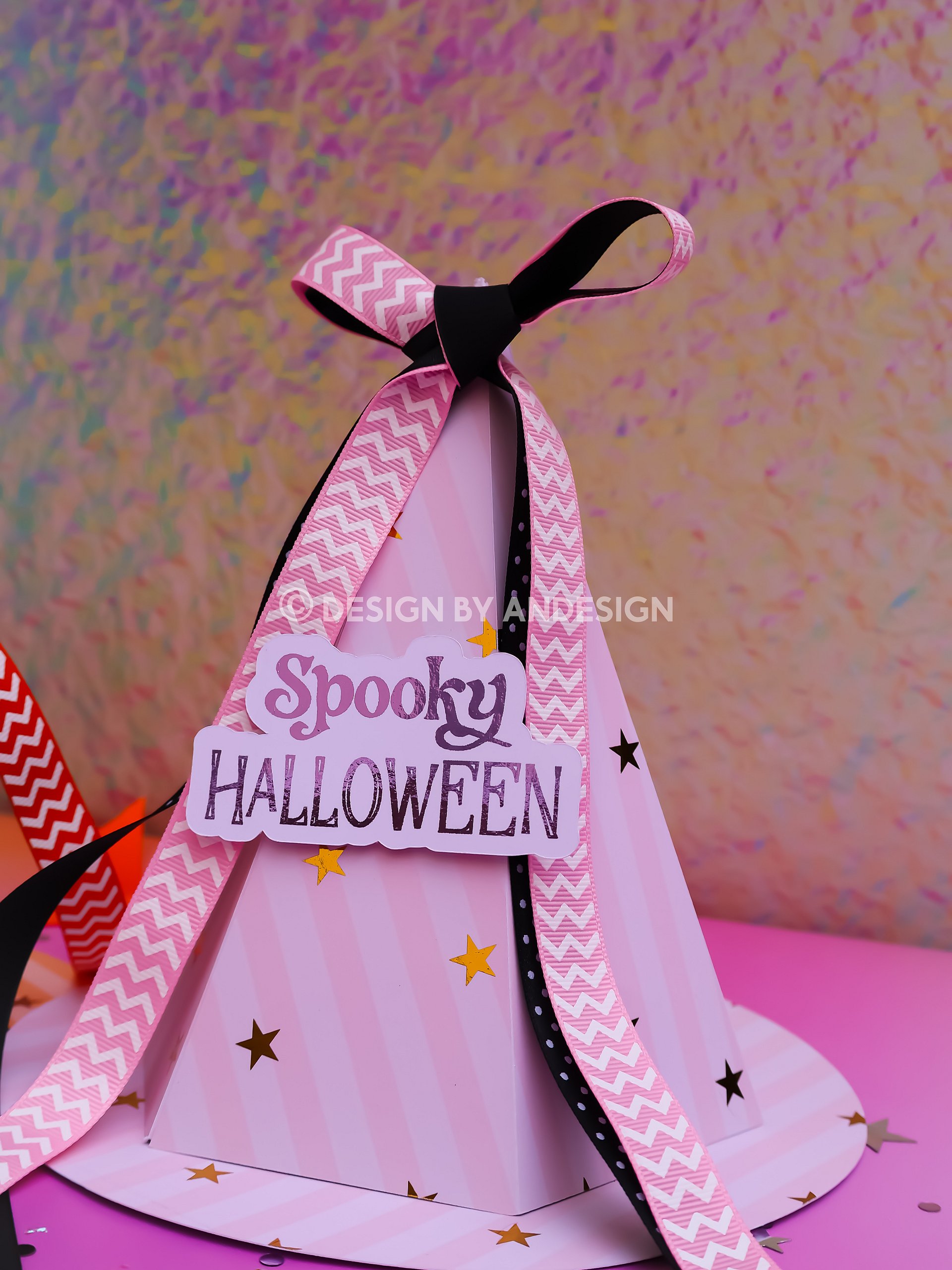 TEMPLATE CAJA GORRO BRUJA product image (2)
