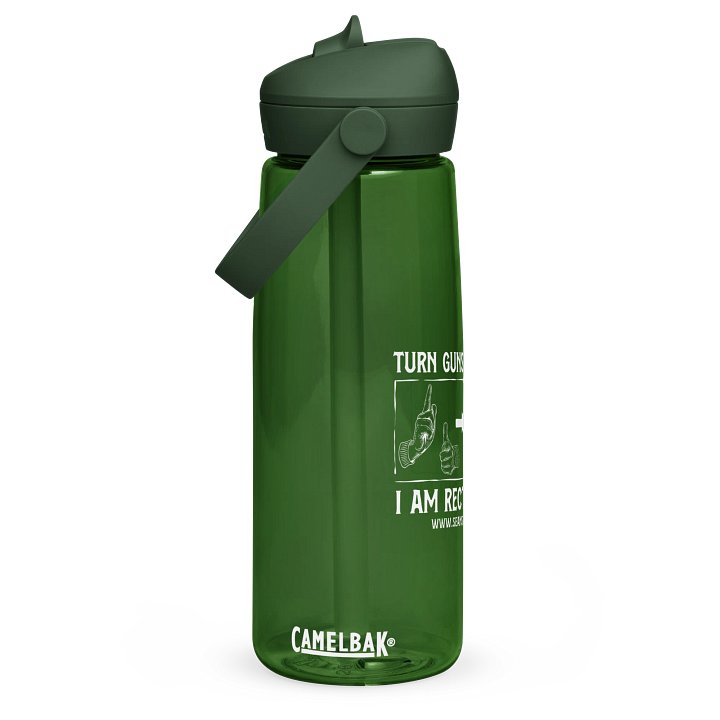Turn Guns Into Love Water Bottle product image (2)