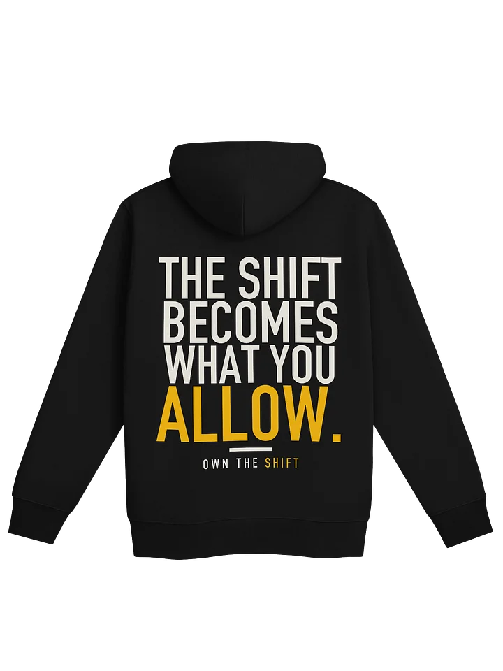 OTS 003 Minimal Black Hoodie product image (5)