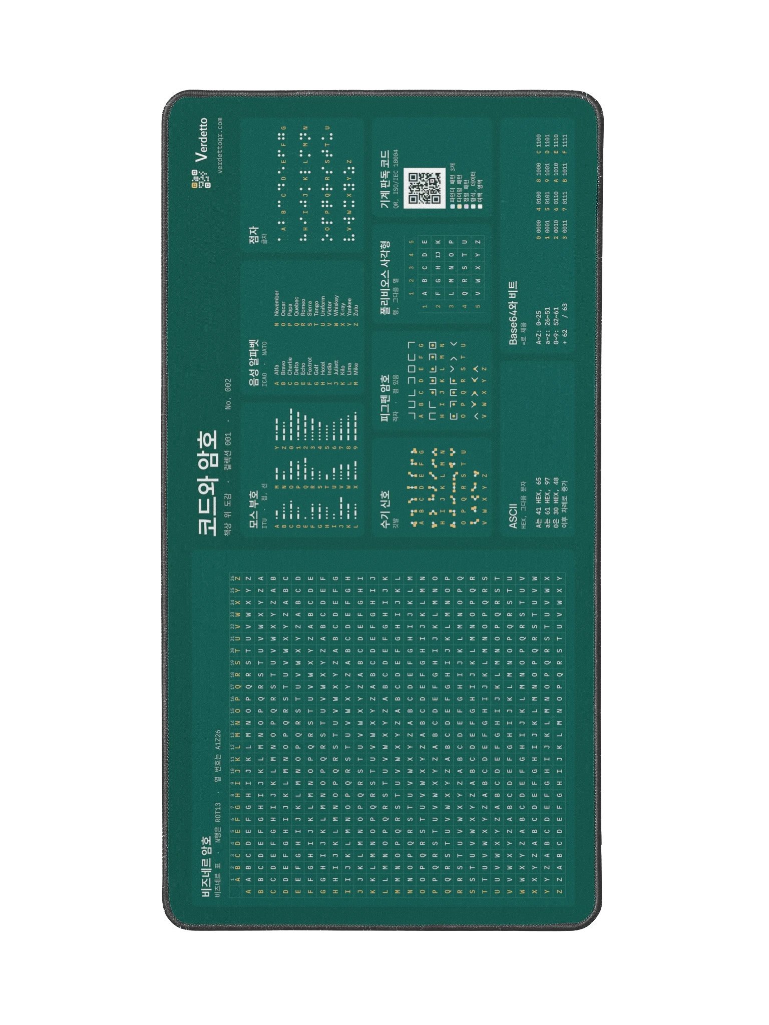코드와 암호 · 청록 product image (2)