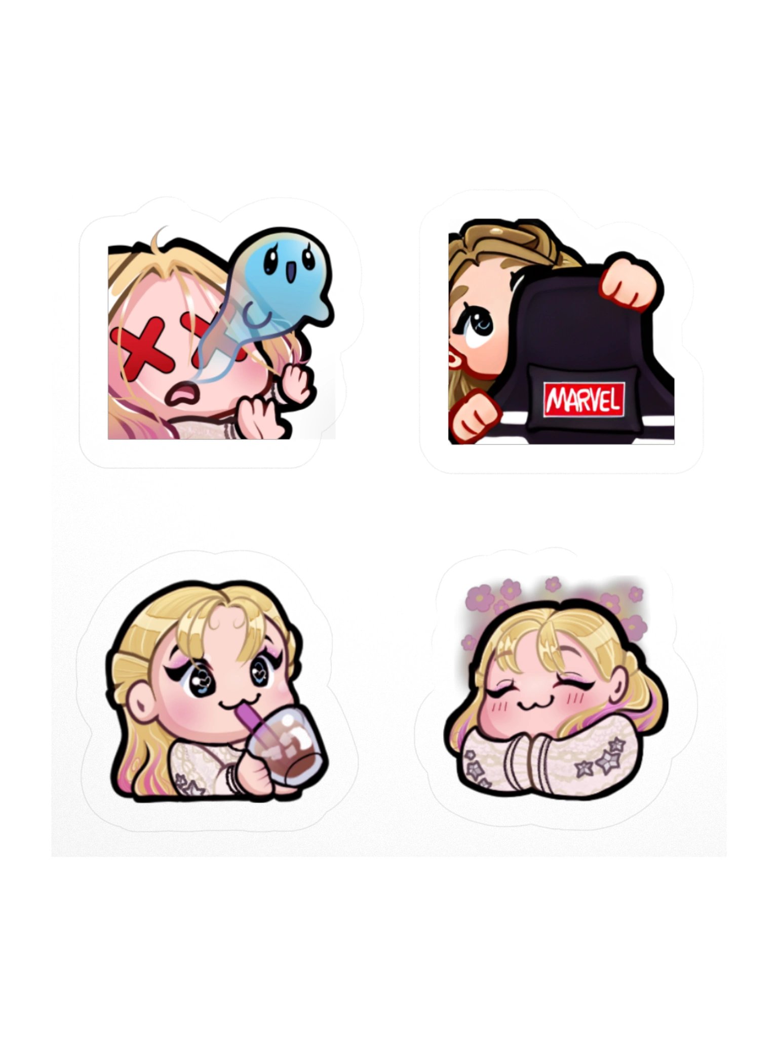 Simply Emotes Mini Sticker Set product image (1)