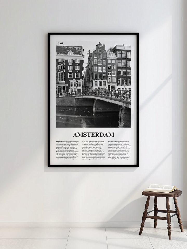 Amsterdam 03 Newspaper Poster product image (2)